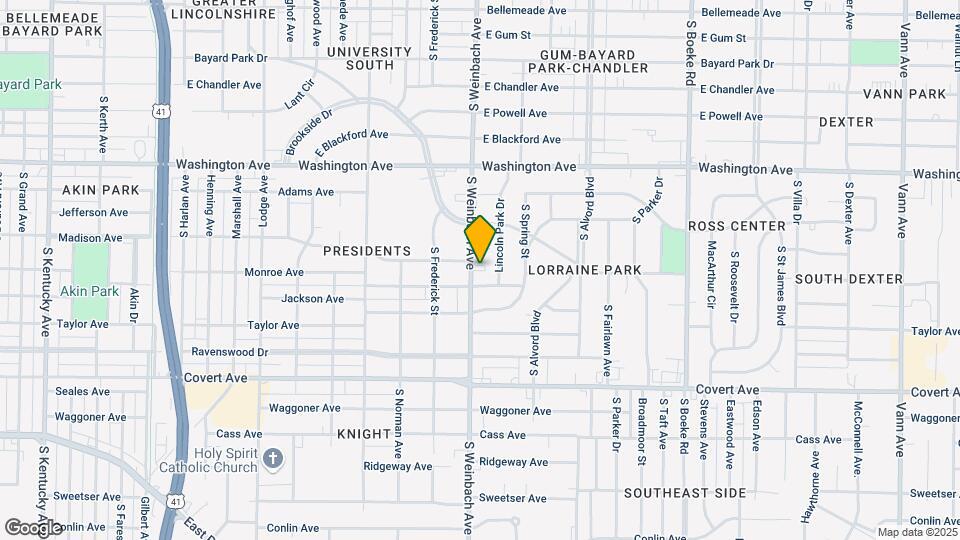 1250 S Weinbach Ave, Unit 1168 Map and Location Details