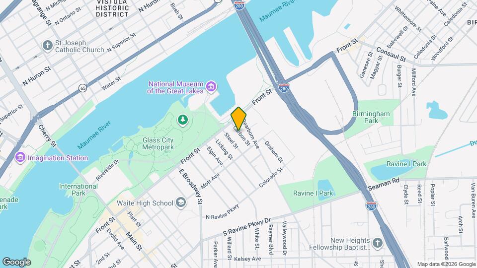 128 Carbon St Map and Location Details