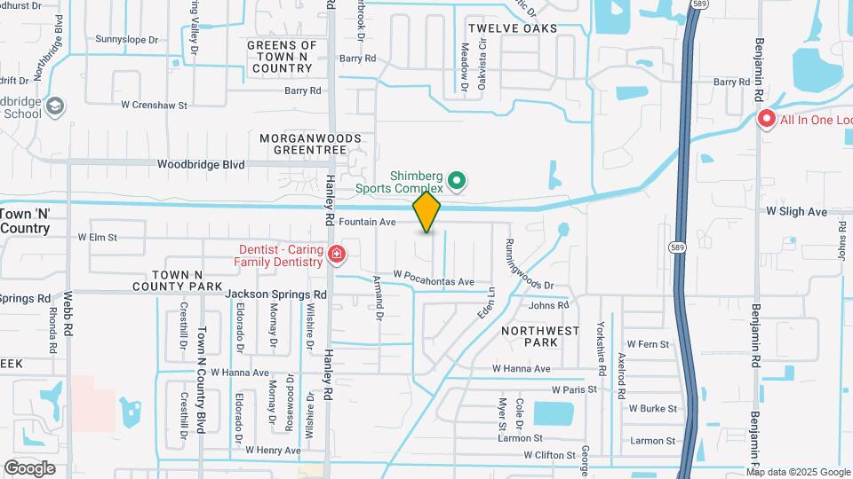 6818 Robinswood Ln Map and Location Details