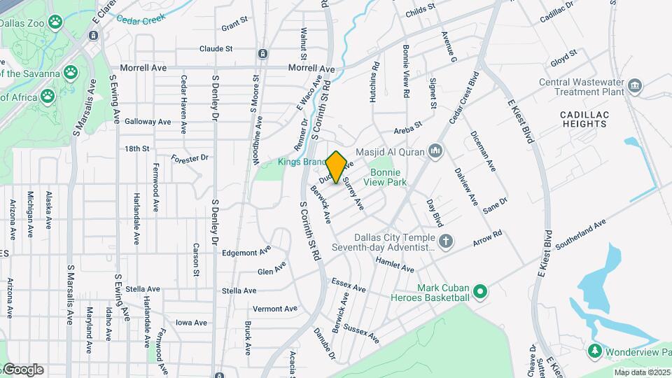 1827 Somerset Ave Mapa y Detalles de la Ubicación