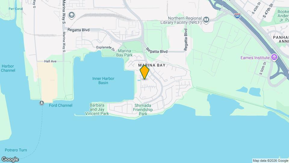 100 Shoreline Ct Map and Location Details