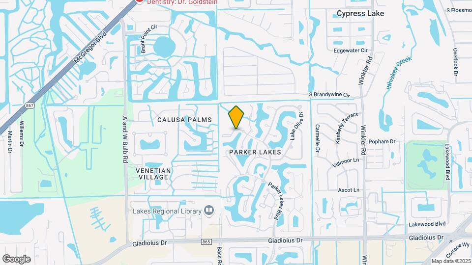 Parker Lake Condominiums Map and Location Details