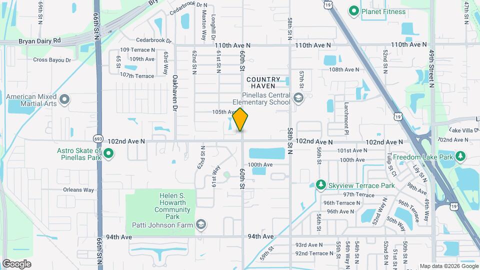 10265 60th St N Map and Location Details