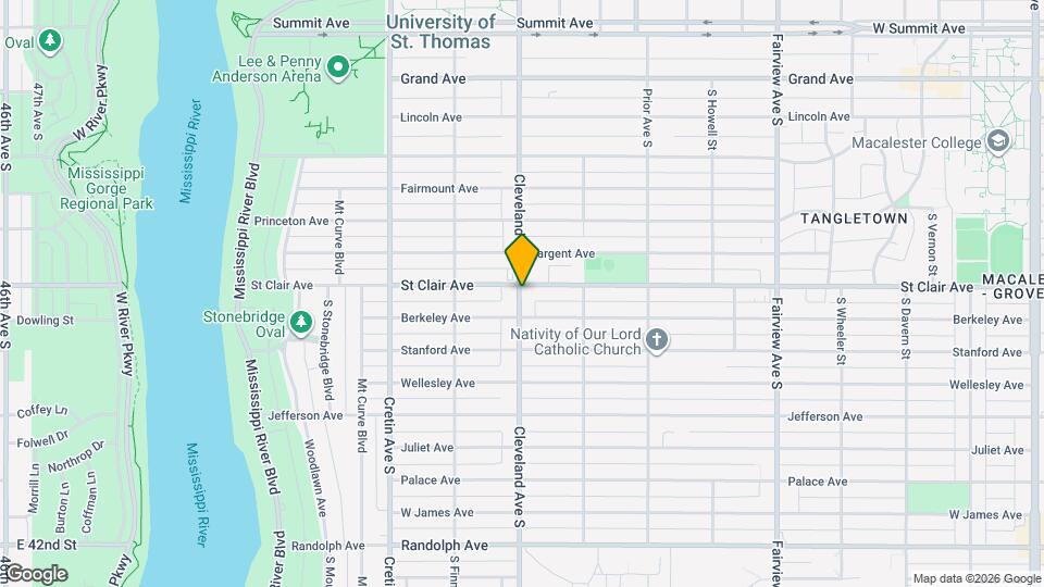 244 Cleveland Ave S, Unit 3 Map and Location Details