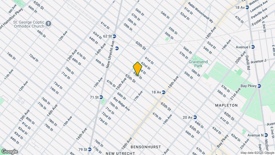 1642 64th St Map and Location Details