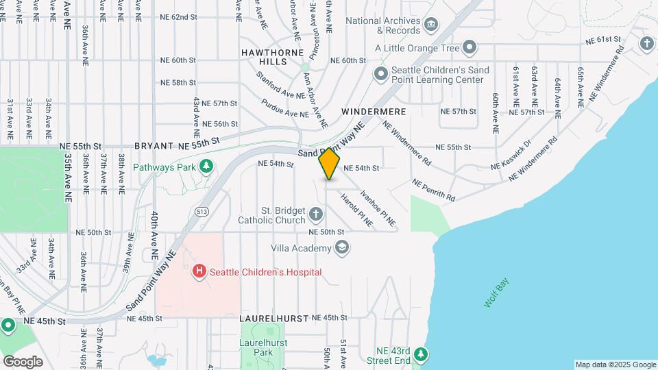 5002 NE 52nd St Map and Location Details