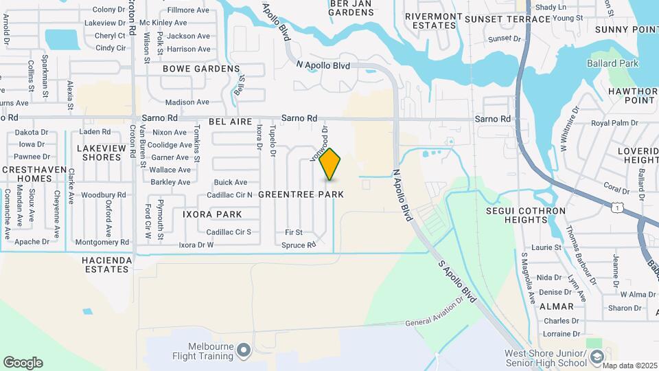 675 Teak Dr Map and Location Details