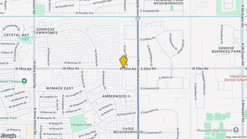 2985 N Oregon St Map and Location Details