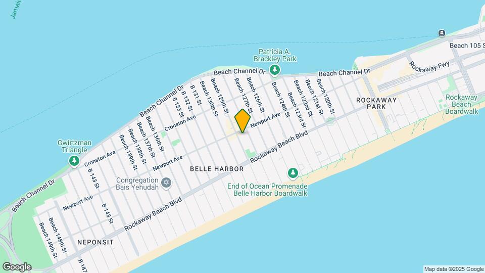 257 Beach 128th St Mapa y Detalles de la Ubicación
