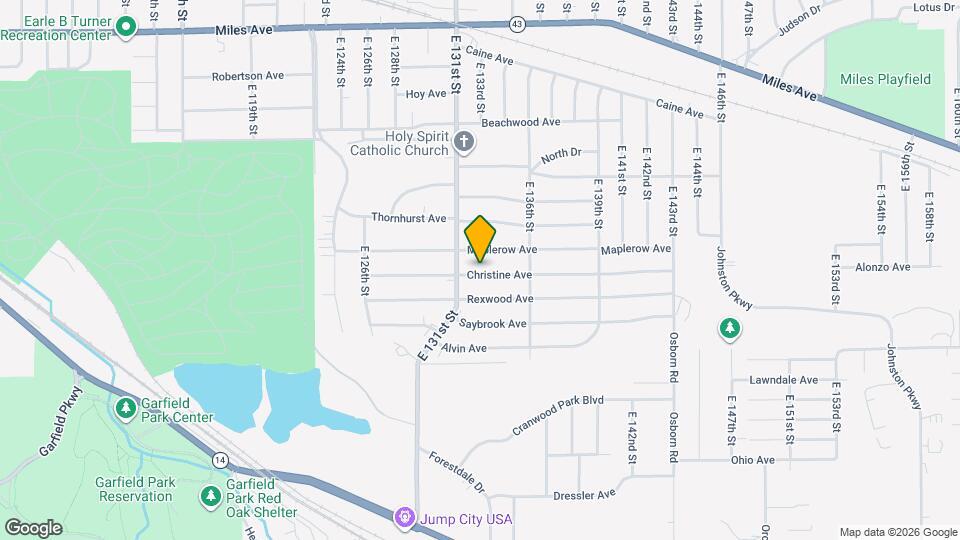13207 Christine Ave Map and Location Details