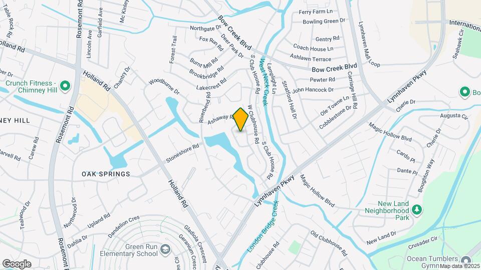 1040 Blue Spring Ct Map and Location Details