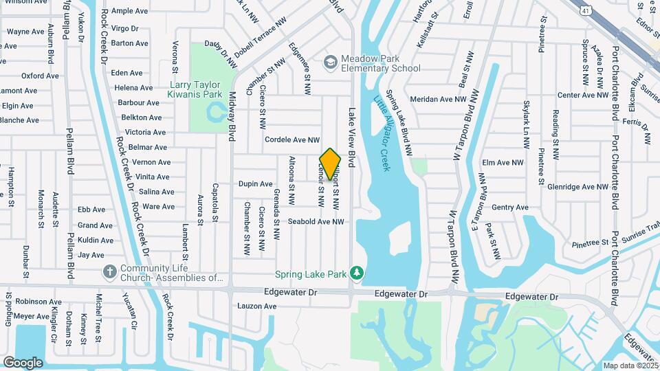 334 Millport St NW Map and Location Details
