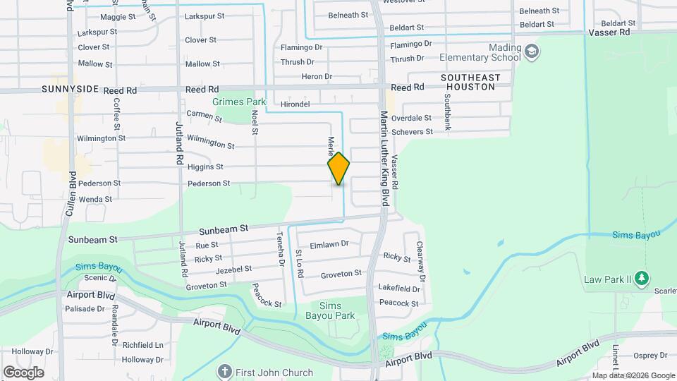 9509 Merle St Map and Location Details