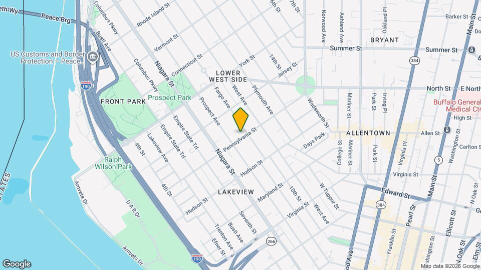 230 Pennsylvania St Map and Location Details