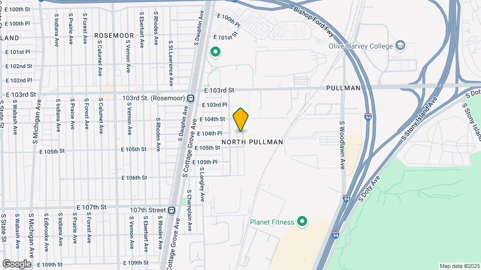 10432 S Maryland Ave Mapa y Detalles de la Ubicación