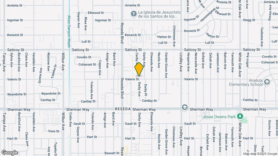 7400-7408 Canby Ave Map and Location Details