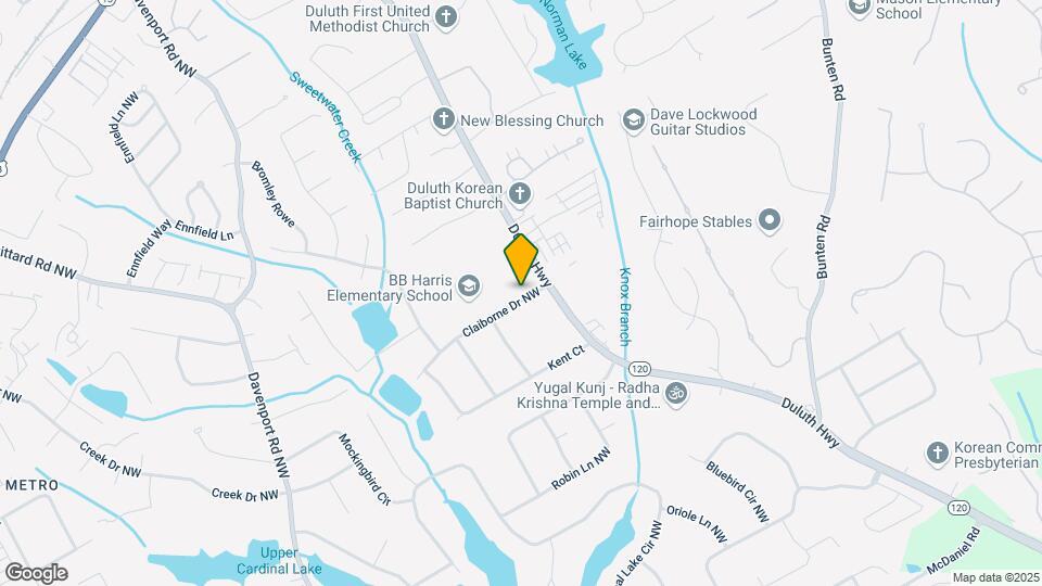 3063 Claiborne Dr NW Map and Location Details