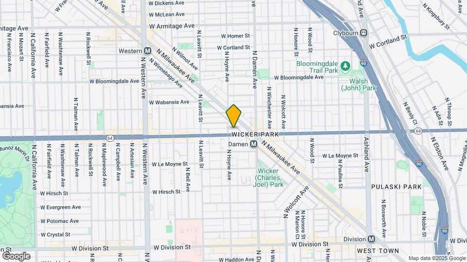2050 W North Ave Map and Location Details