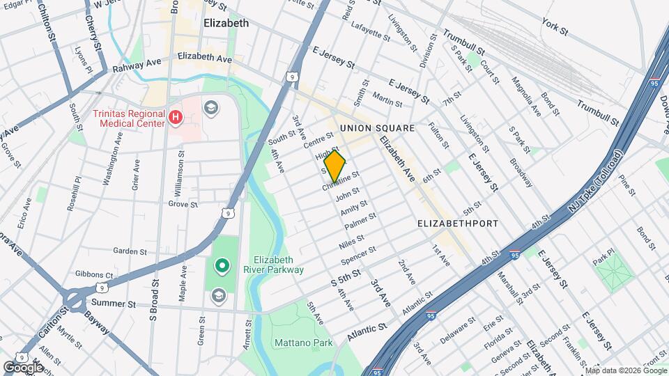 234 Christine St, Unit 2F Mapa y Detalles de la Ubicación