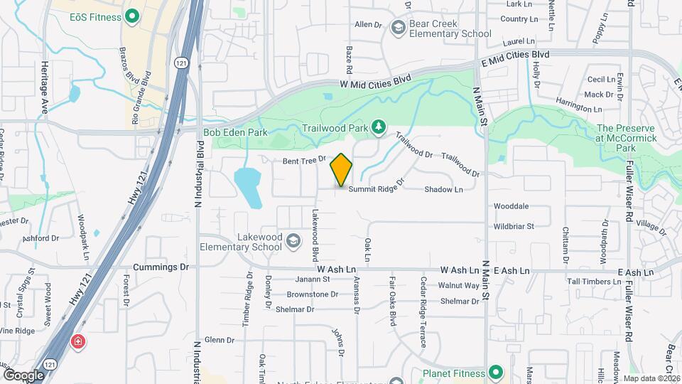 603 Bent Tree Ct Map and Location Details