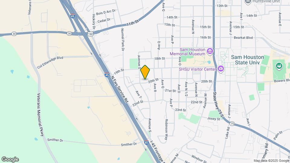 1922 20th St Map and Location Details