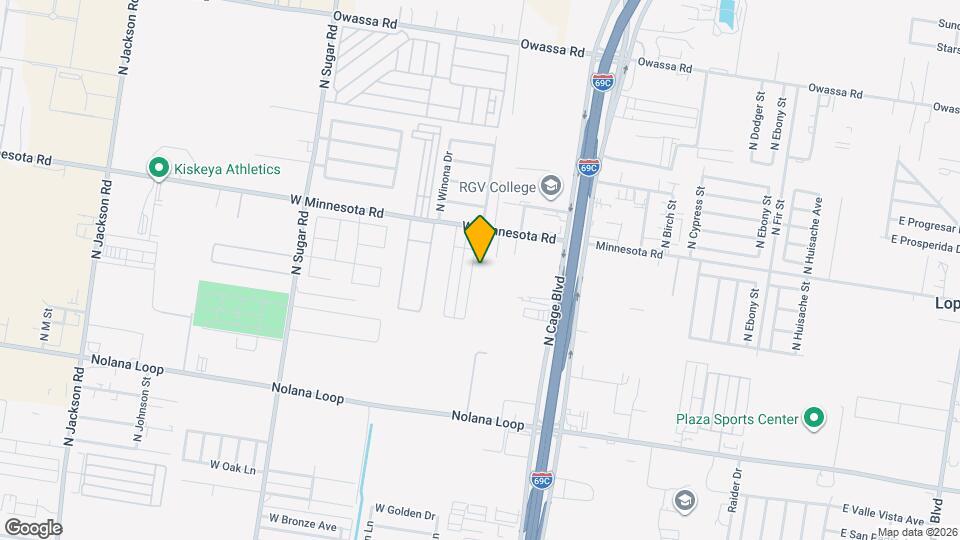 5102 N Hiawatha Dr, Unit 3 Map and Location Details