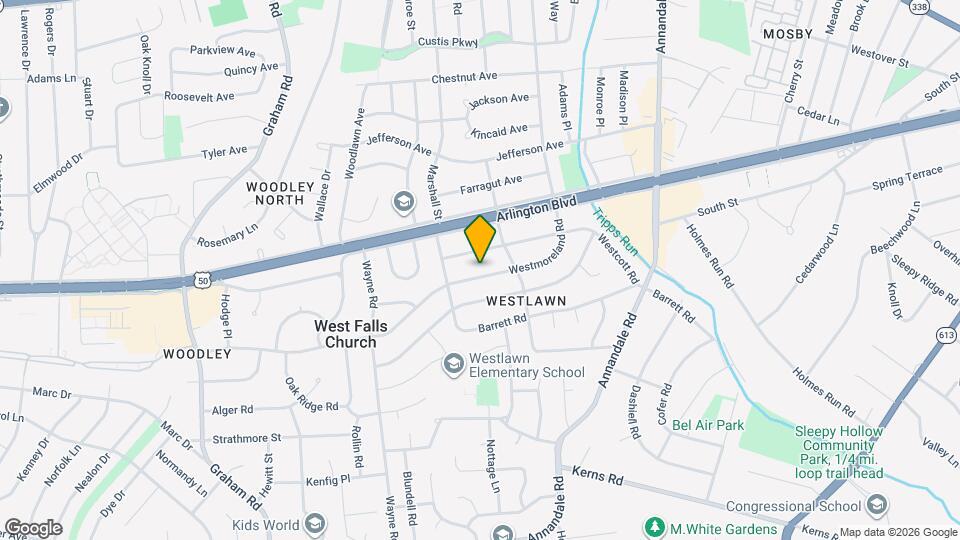 6844 Westmoreland Rd Map and Location Details