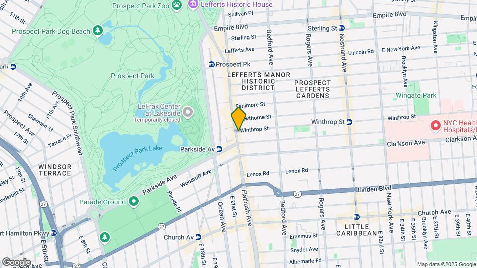693 Flatbush Ave Map and Location Details