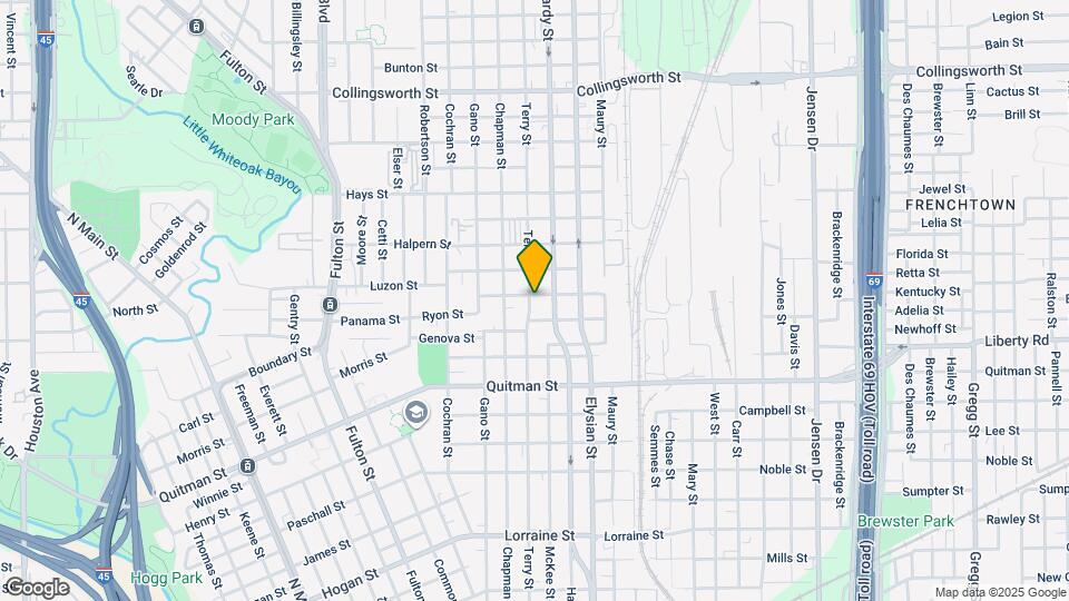1506 Luzon St Map and Location Details