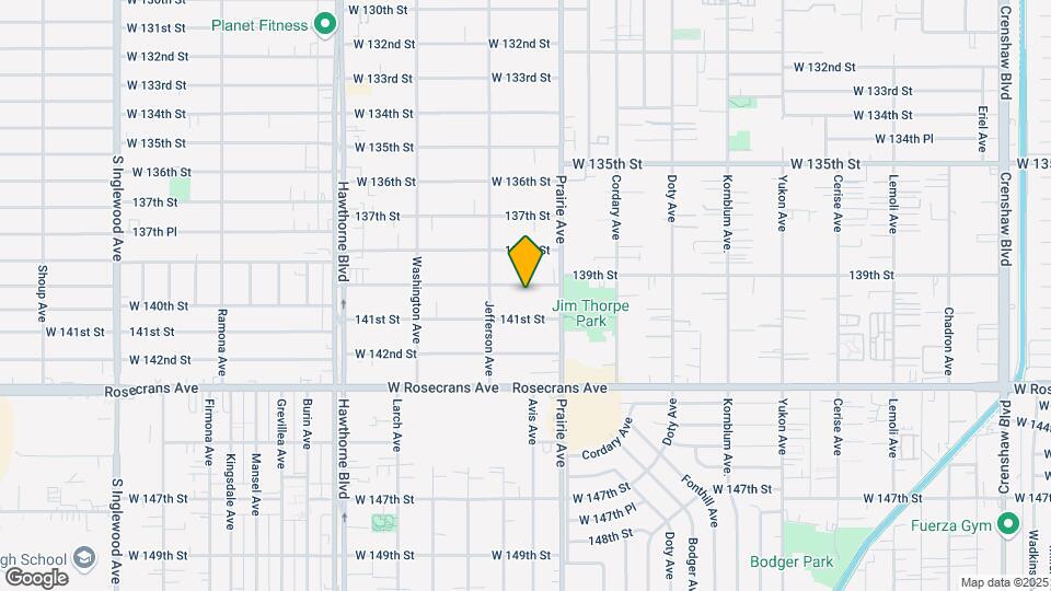 4064 W 139th St Map and Location Details
