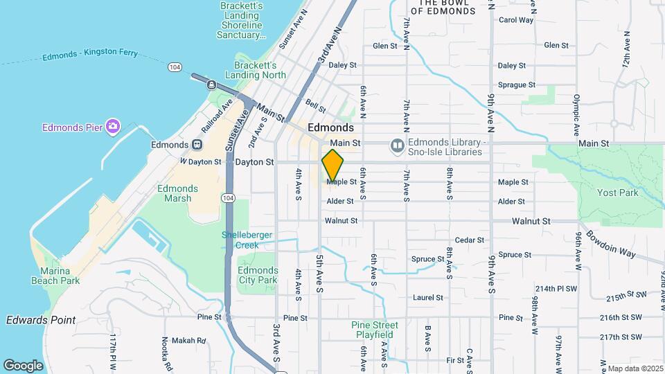 520 Maple St Map and Location Details