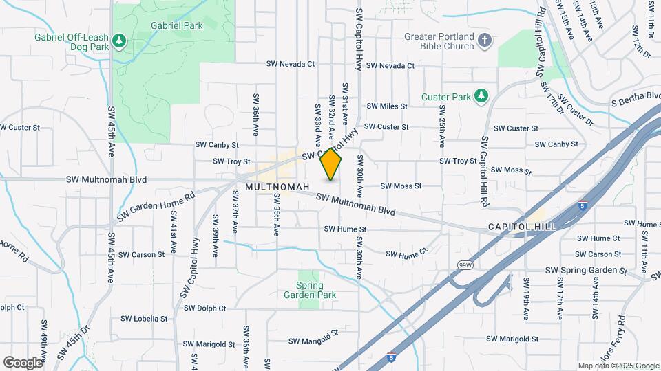7909 SW 31st Ave Map and Location Details
