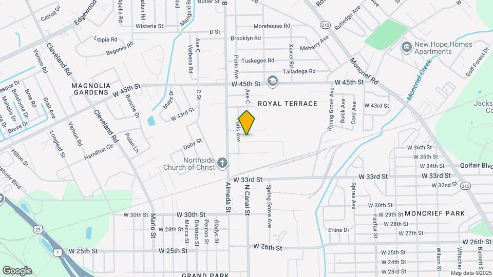 2171 W 40th St Map and Location Details