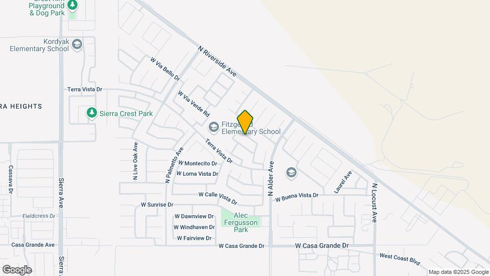 2421 W Calle Celeste Dr Map and Location Details