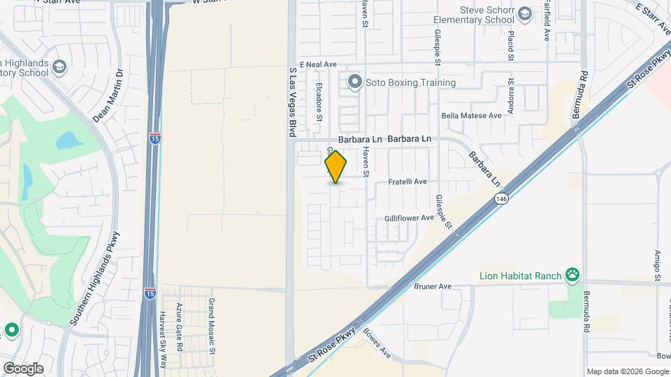 11825 Newport View St Map and Location Details