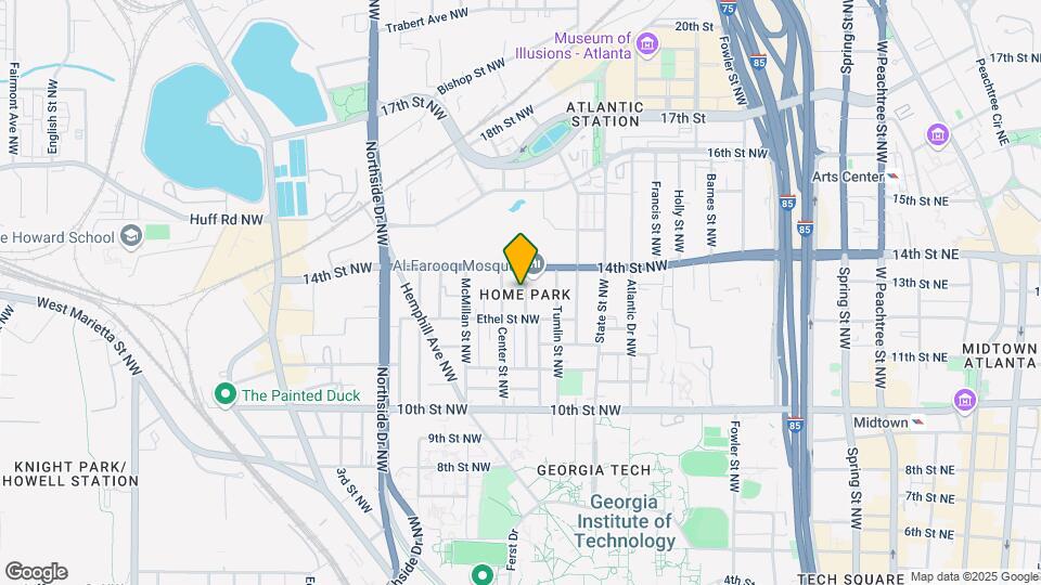 1120 Snyder St NW Map and Location Details