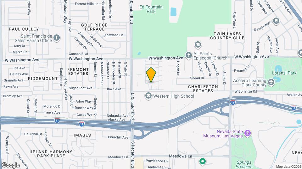 609 Spyglass Ln Map and Location Details