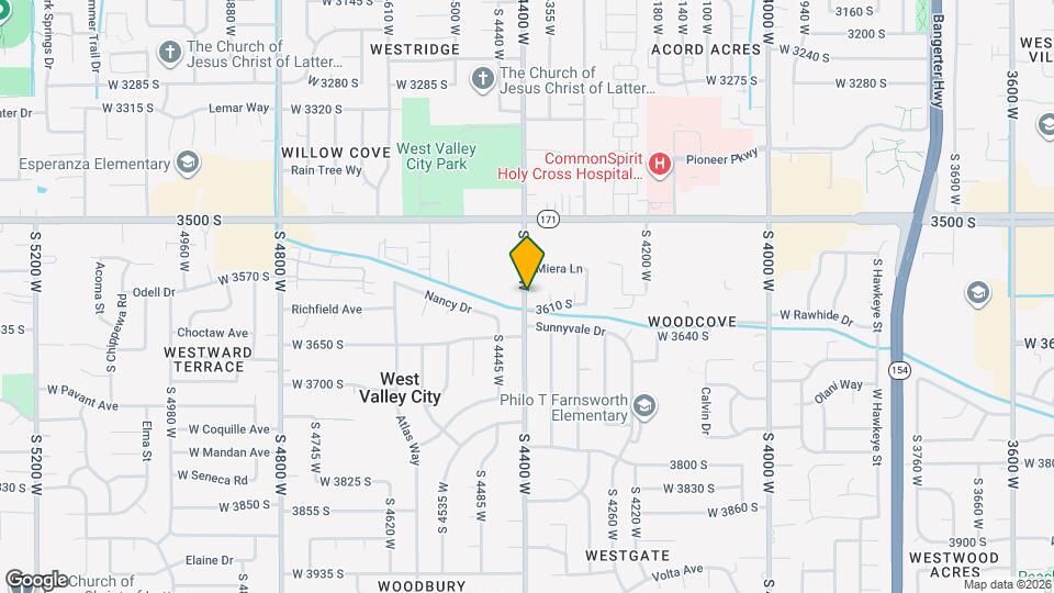 3599 S 4400 W Map and Location Details