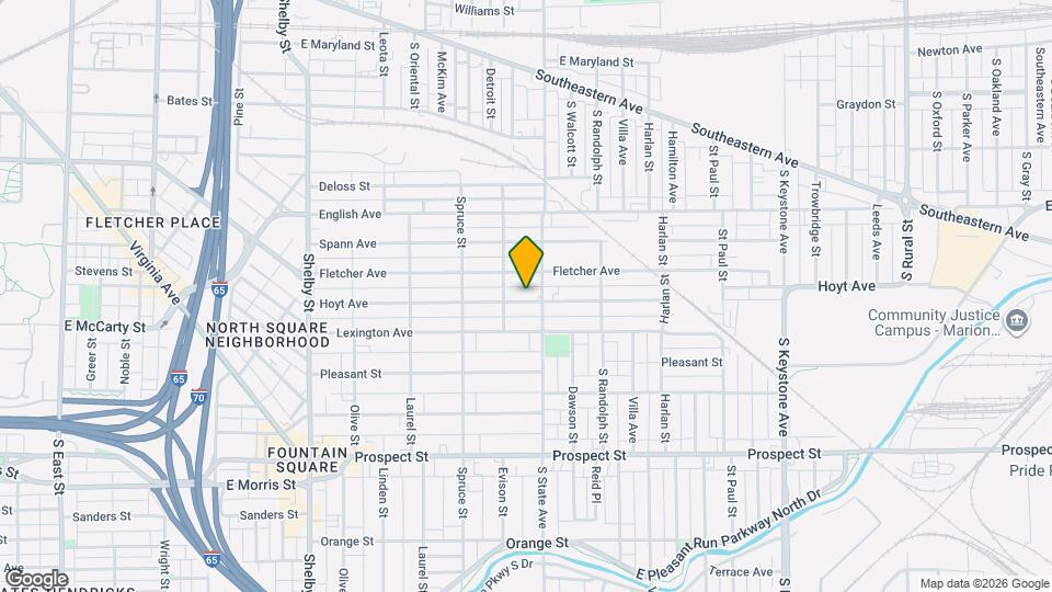 1636 Hoyt Ave Mapa y Detalles de la Ubicación