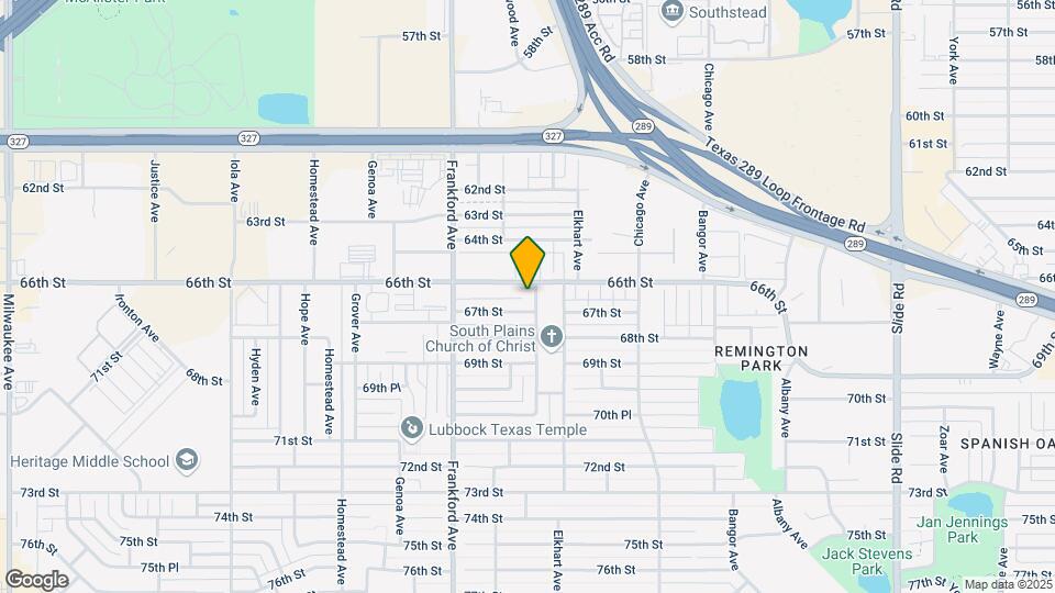 6604 Elmwood Ave Map and Location Details