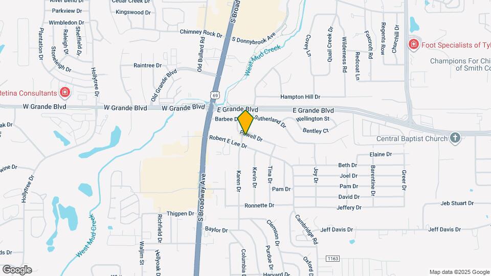 301 Powell Dr Map and Location Details