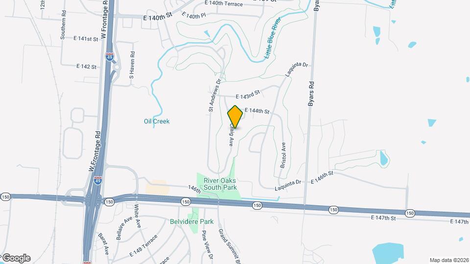 14411 Craig Ave, Unit X - 13 Map and Location Details