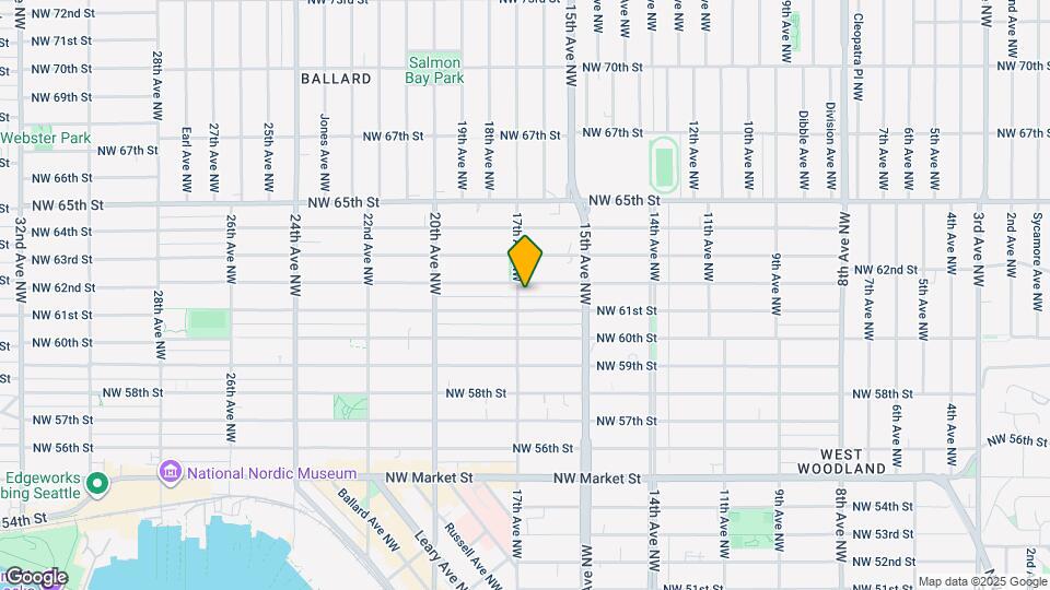 6110 17th Ave NW Map and Location Details