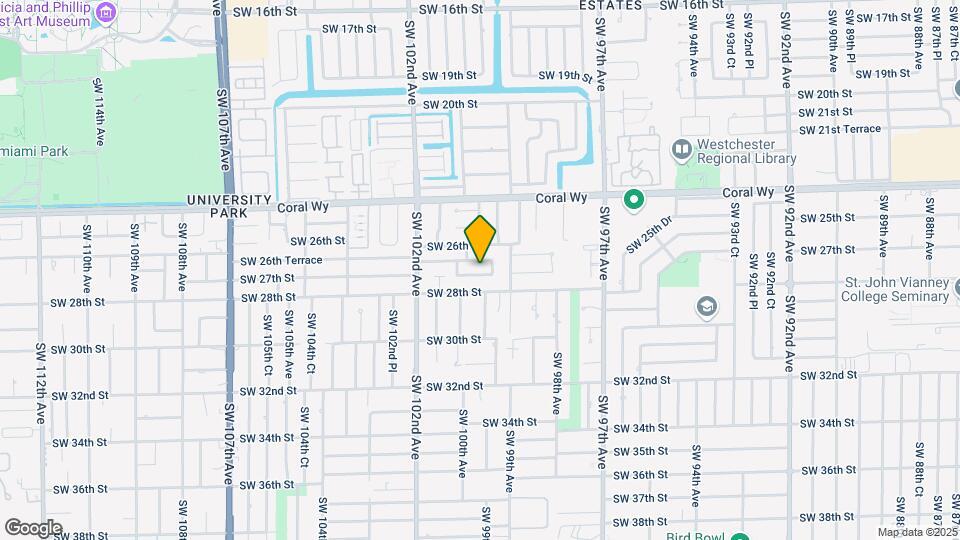 9973 SW 27th Terrace Map and Location Details