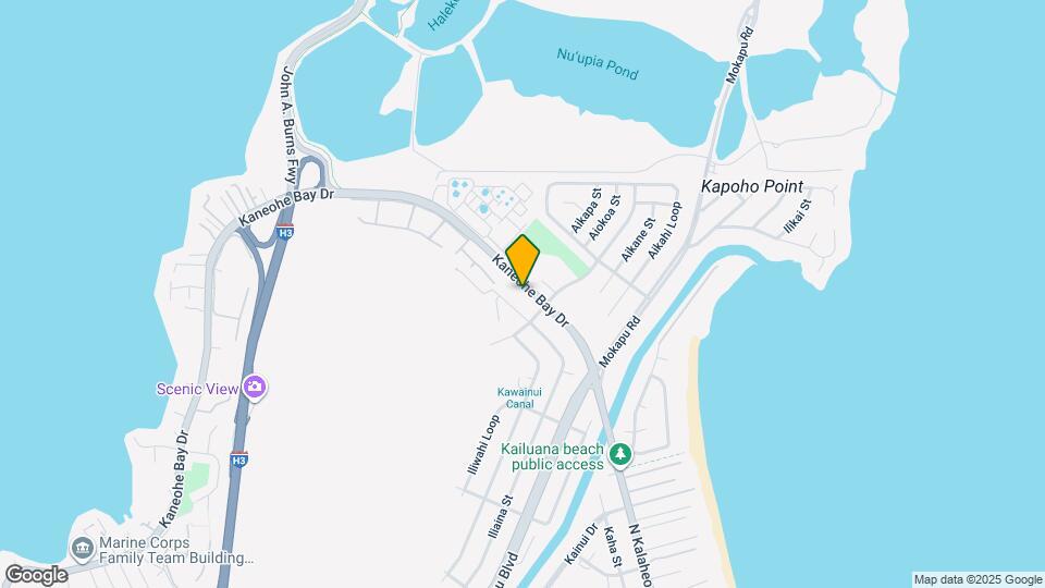 70 Kaneohe Bay Dr Mapa y Detalles de la Ubicación