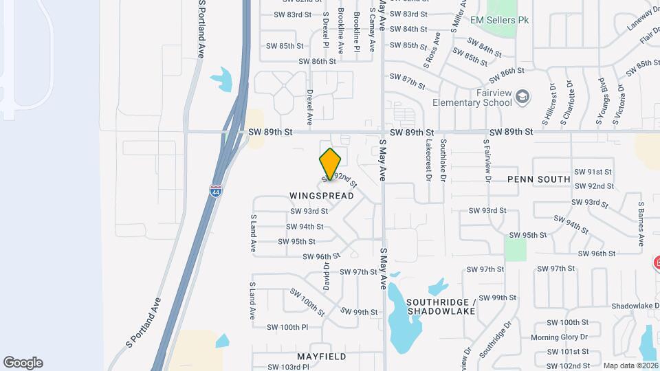 9301 May Park Cir Map and Location Details