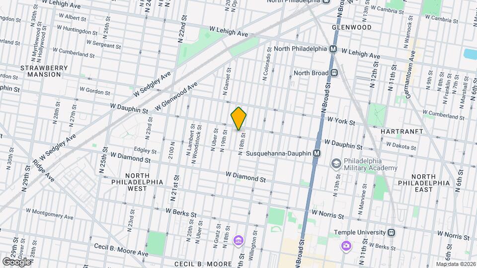 2255 N Cleveland St Map and Location Details