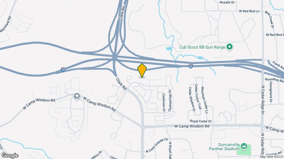 6928 Clark Vista Dr Map and Location Details