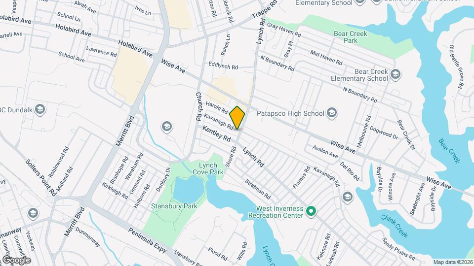 7875 Kavanagh Rd Map and Location Details