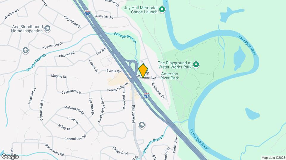 965 N Pierce Ave Map and Location Details